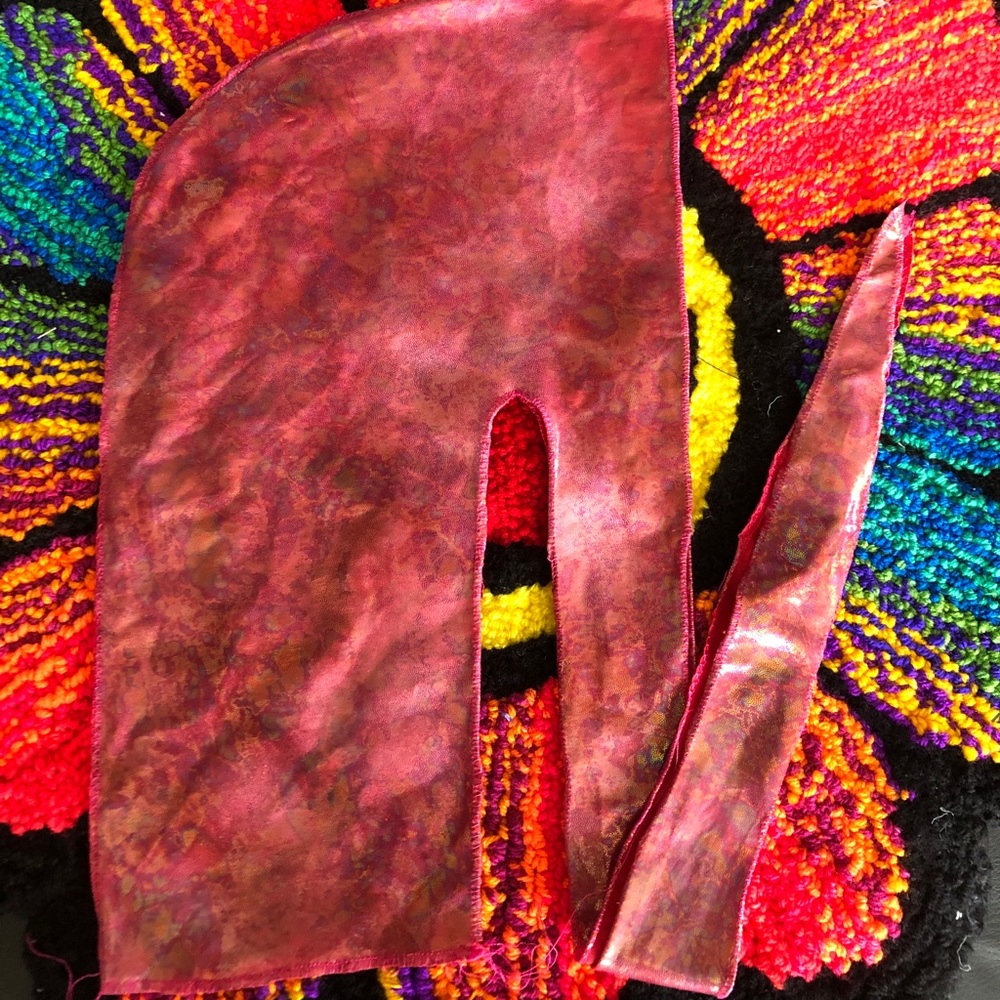 Handmade pink durag (Unisex)